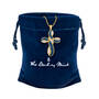 Heavens Blessing Diamond Birthstone Cross Pendant 6985 0014 n gift pouch