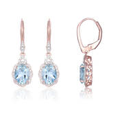 Aquamarine Diamond Dangle Earrings 11142 0477 a main