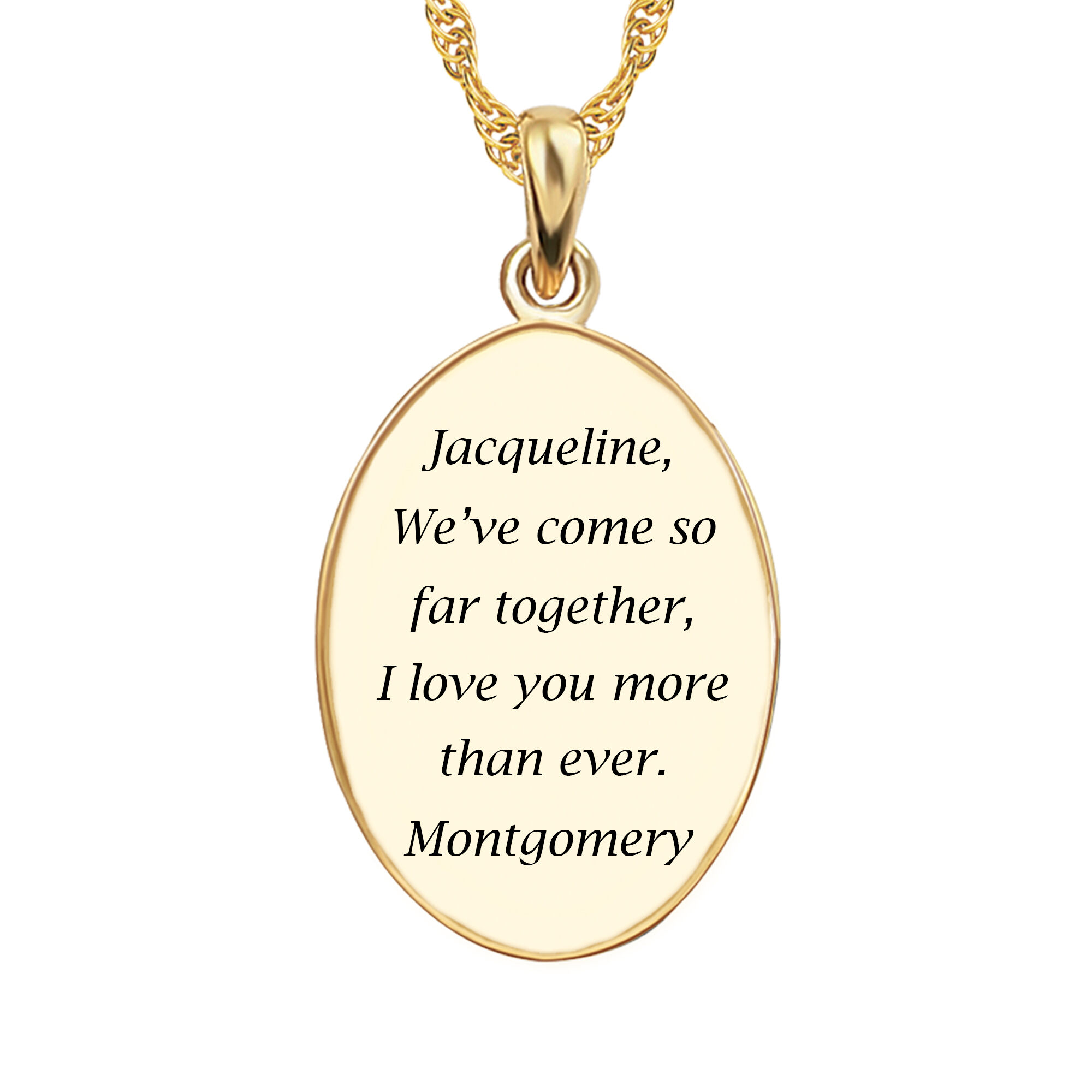 I Love You Personalized Diamond Pendant 5238 0201 c back