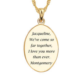 I Love You Personalized Diamond Pendant 5238 0201 c back