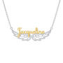 Granddaughter Personalized On Angel Wings Necklace 10372 0017 b jacqueline
