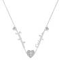 Our Love and Faith Diamond Necklace 10009 0018 a main