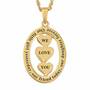 Our Daughter We Love You Diamond Pendant 2965 007 4 3
