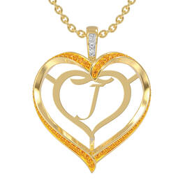 Personalized Birthstone Diamond Pendant 10138 0012 k november