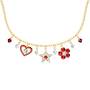 Birthstone Charm Necklace 1042 002 4 7