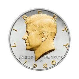 Gold and Silver Kennedy Half Dollars Collection 1229 0029 b front