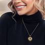 My Sweet Love Mocha Heart Pendant 6410 001 9 5