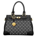 Personalized Initial Black Handbag 5878 001 6 2