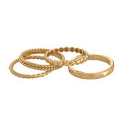 Golden Moments Stackable Ring Set 10049 0010 b ring