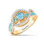 Birthstone Wave Ring 11175 0014 c march