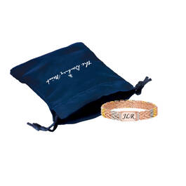Copper Monogram Bracelet 11677 0017 g giftpouch