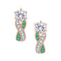 Birthstone Swirl Earrings, Birthstone Swirl Earrings 6531 0021 e may
