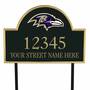 The NFL Personalized Address Plaque 5463 0355 y ravens