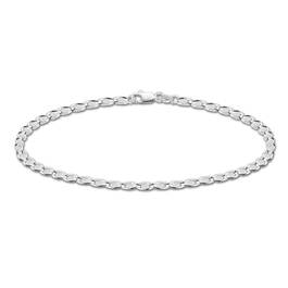 Italian Silver Dew Drop Bracelet 10376 0021 a main