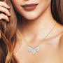 Trio of Hearts Diamond Necklace 11808 0027 m model