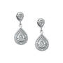 Silver Diamond Earring Set 11610 0017 d earing