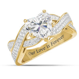 Our Love is Forever Birthstone DIamonisse Ring 10473 0015 d april