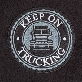The Keep on Trucking Mens Personalized Fleece Jacket 11670 0014 d detail
