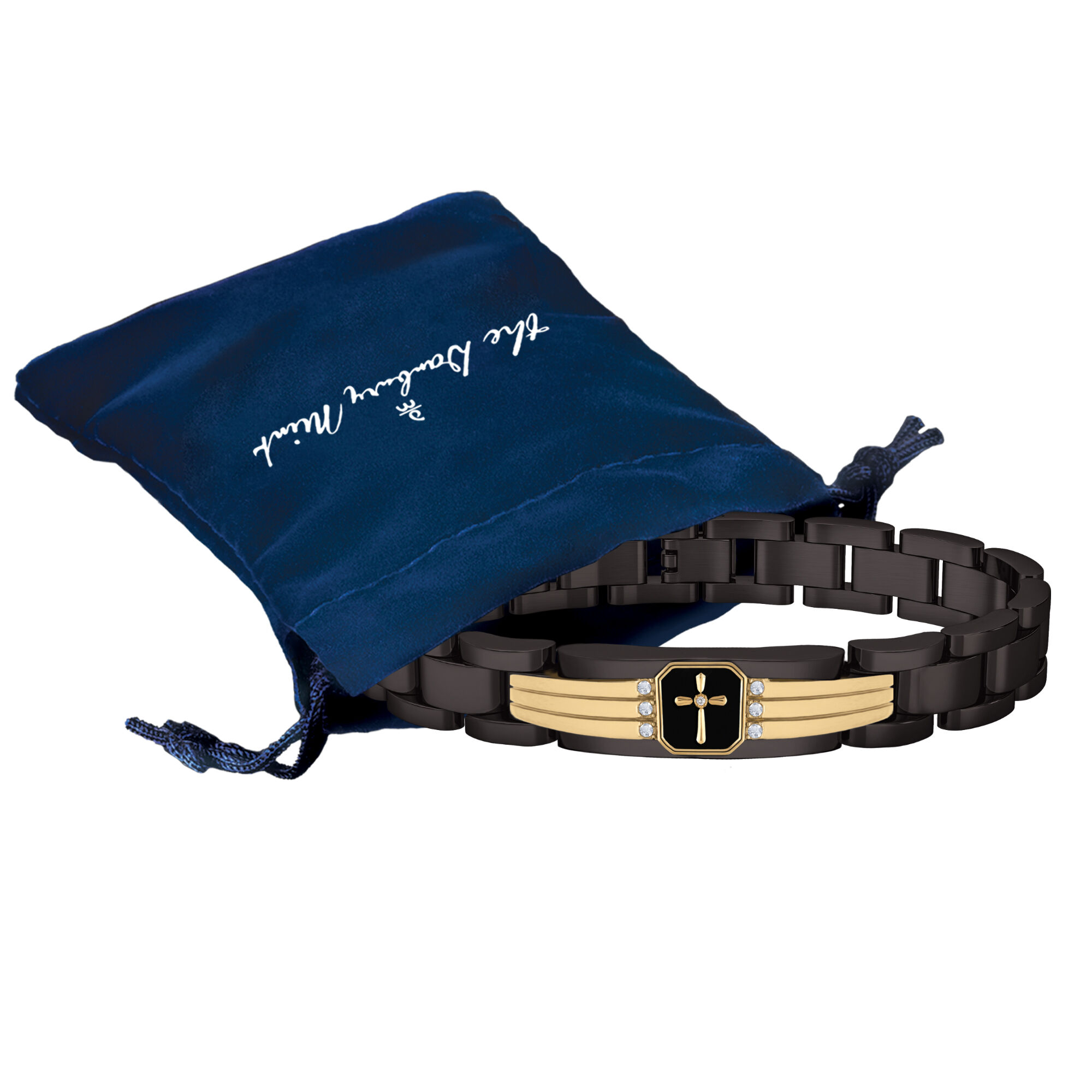 For My Blessed Son Cross Bracelet 10969 0016 g gift pouch