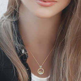 Winter Wonderland Floating Crystal Pendant 12346 0032 m model