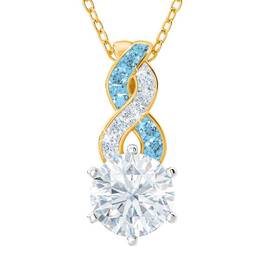 Birthstone Swirl Pendant 5940 014 3 12