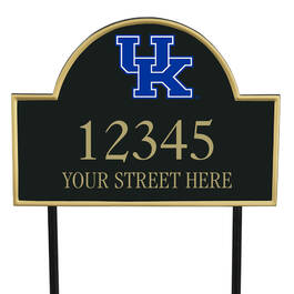 The College Personalized Address Plaque 5716 0384 b Kentucky