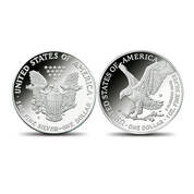 Silver Eagle Last & First Coin set 11812 0013 a main
