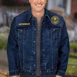 The Personalized Mens US Army Denim Jacket 1365 001 5 3