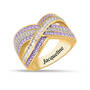 Birthstone Crisscross Ring 11841 0018 f june