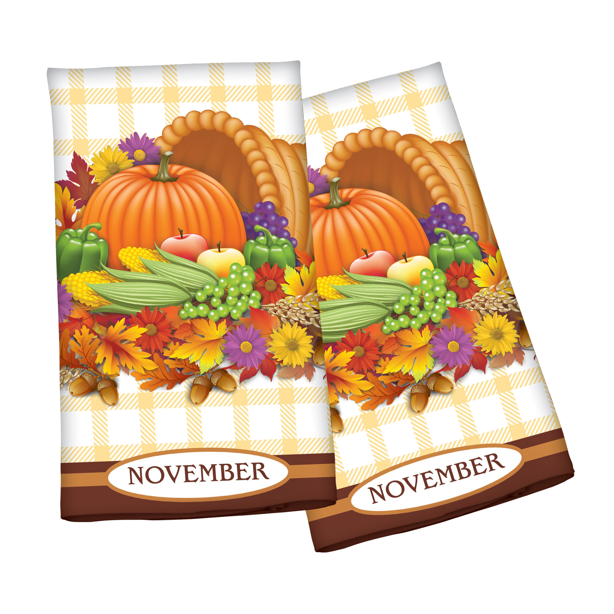 Year of Cheer Kitchen Towel Collection 6844 0015 g november