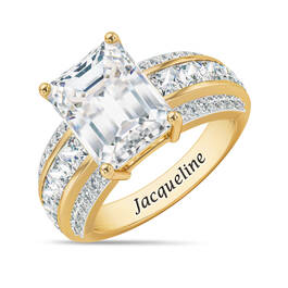 Personalized Birthstone Stunner Ring 11313 0017 d april