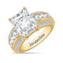 Personalized Birthstone Stunner Ring, Personalized Birthstone Stunner Ring 11313 0017 d april