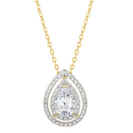 Drop of Elegance Diamond Pendant with Free Matching Earrings 12025 0014 b pendant