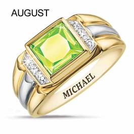 Birthstone Executive Ring 5434 001 3 9