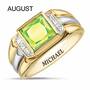 Birthstone Executive Ring 5434 001 3 9