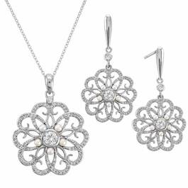 Fabulously Floral Pendant  Earring Set 6357 001 4 1