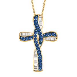 Personalized Birthstone Cross 11038 0011 i september