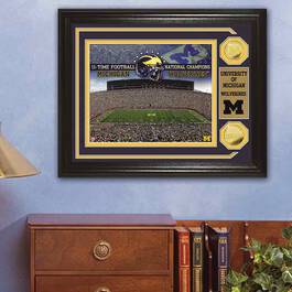 Michigan Wolverines   11 Time National Champions Commemorative 4393 034 6 3