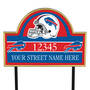 NFL Helmet Address Plaques, NFL Pride Personalized Address Plaques 5463 0405 a bills