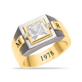 Personal Legacy Birthstone and Diamond Ring 12236 0019 d april