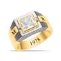 Personal Legacy Birthstone and Diamond Ring, Personal Legacy Birthstone and Diamond Ring 12236 0019 d april