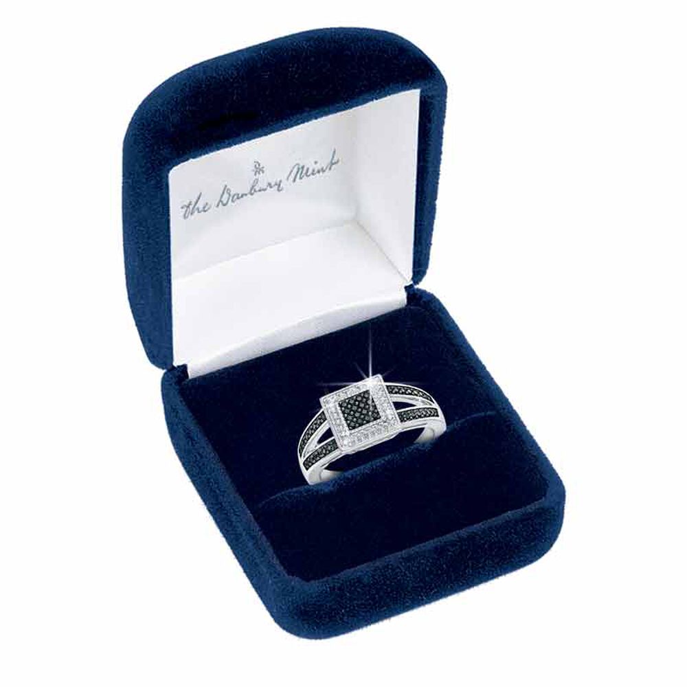 Midnight Spell Black Diamond Ring