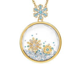 Winter Wonderland Floating Crystal Pendant 12346 0032 a main