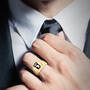 Personalized Army Unit Insignia Diamond Ring 12272 0089 m model