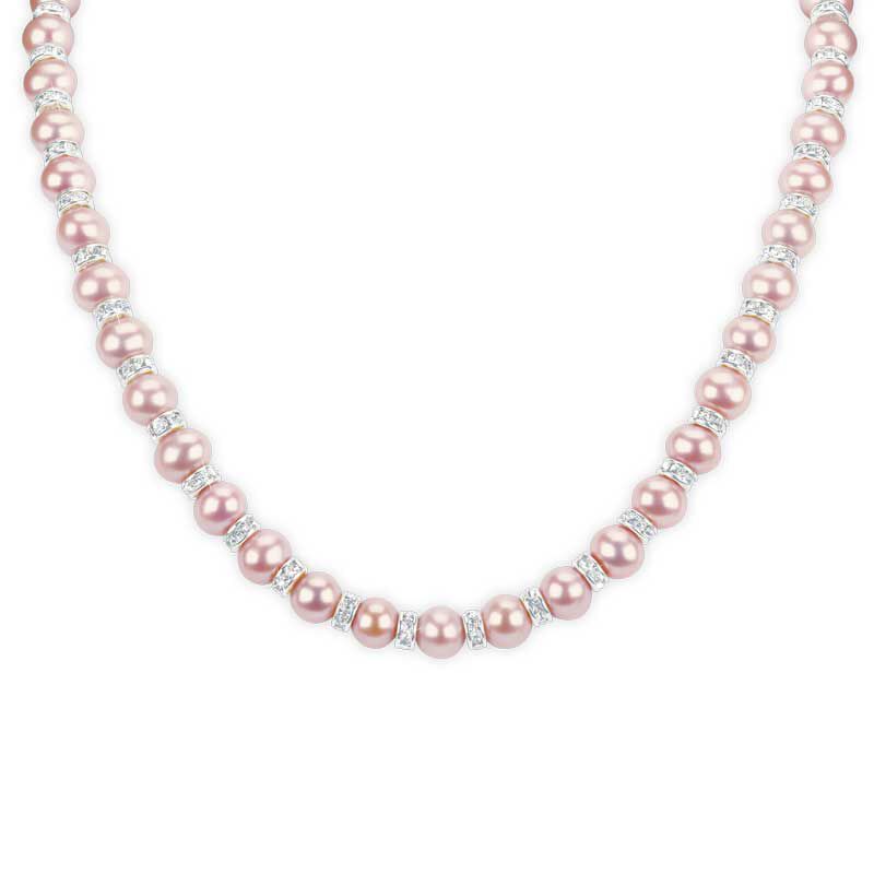 pink pearl jewelry