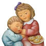 M.i. Hummel Figurine - Waiting for Santa, MI Hummel Figurine Waiting for Santa 6436 001 9 2