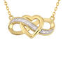 Always & Forever Personalized Diamond Necklace Set, Always Forever Personalized Diamond Necklace Set 12432 0011 e pendant