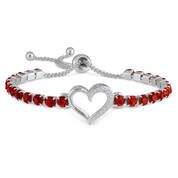 Open Heart Birthstone Bolo Bracelet 11567 0010 a main