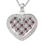 I Love You Dozen Rubies Pendant 4591 001 5 1