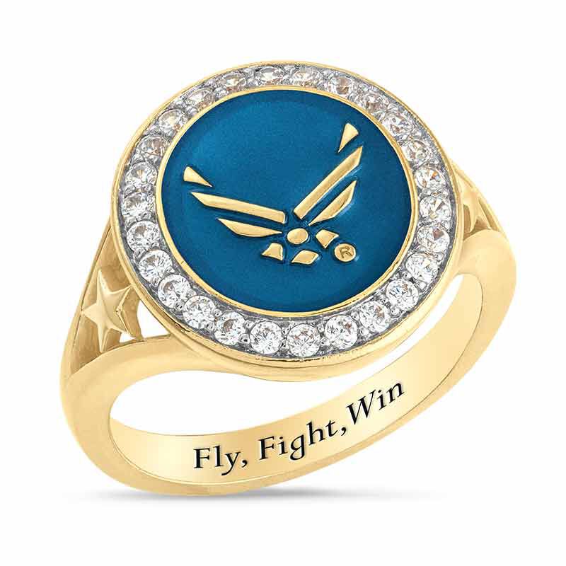 Danbury mint air force ring on sale
